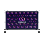 Step and Repeat Backdrop 8' W x 8' H, printing