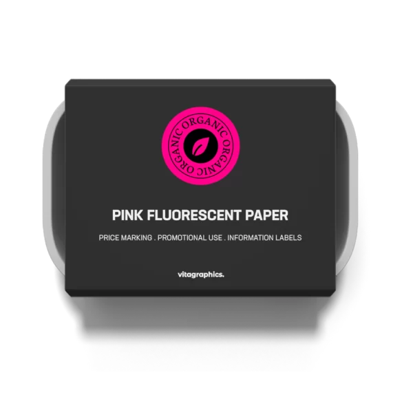 Fluorescent Paper Roll Labels - Image 3