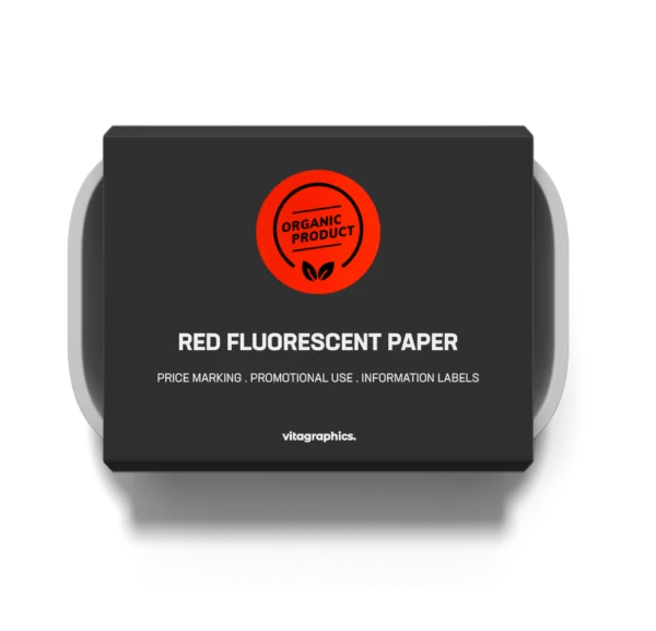 Fluorescent Paper Roll Labels - Image 5