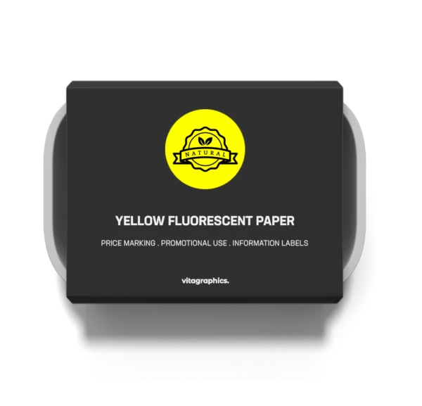 Fluorescent Paper Roll Labels - Image 2