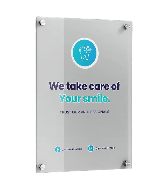 Acrylic-signs-printing Custom acrylic signs