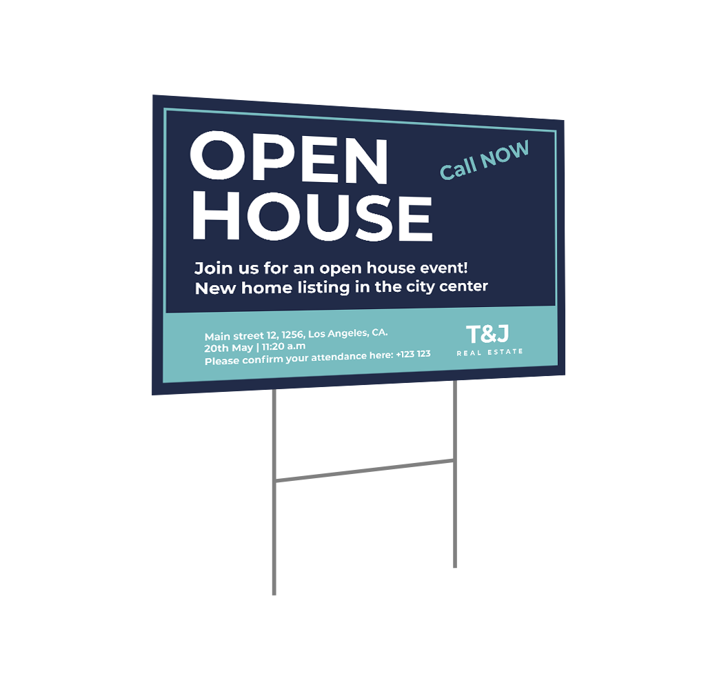 custom-Yard-sign-coroplast-open-house-printing custom yard signs printing